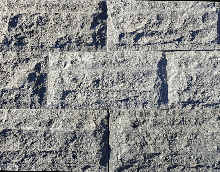 Lohkograniitti, tummaharmaa