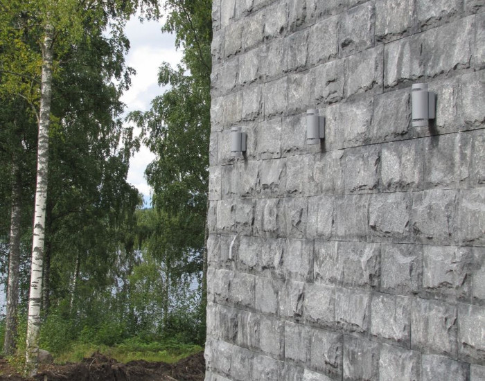 Lohkokivi Lohkograniitti, tummaharmaa