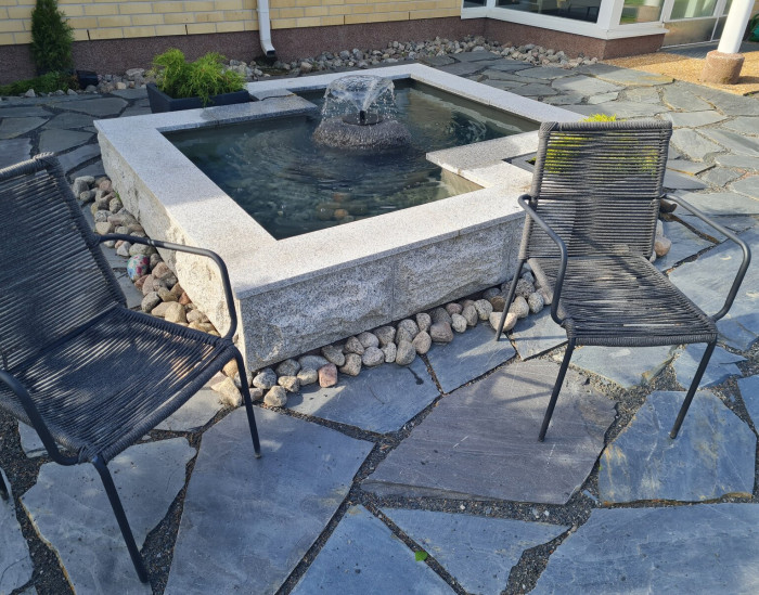 Liuskekivi Välimeren Tumma 2-4 cm 