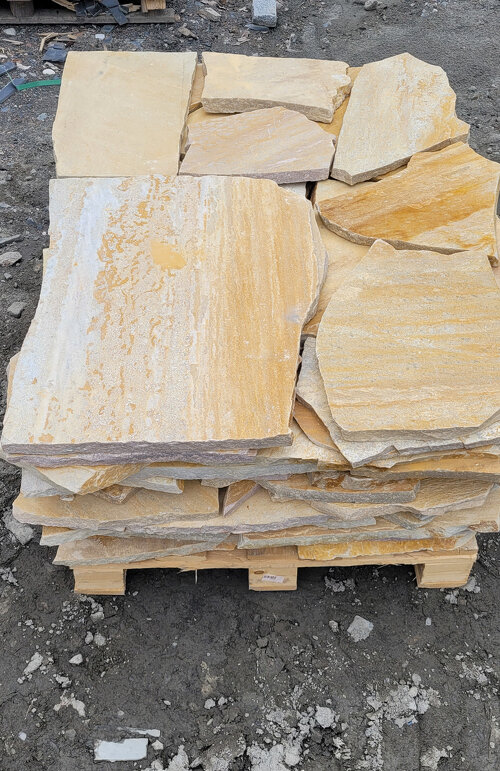 Liuskekivi: Andien Vaalea M (1.5-2.5 cm) 